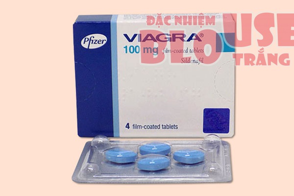 Thuốc cường dương Viagra 50mg của Mỹ