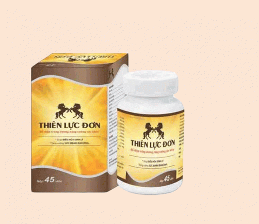 Thiên lực đơn, sản phẩm dành cho nam giới
