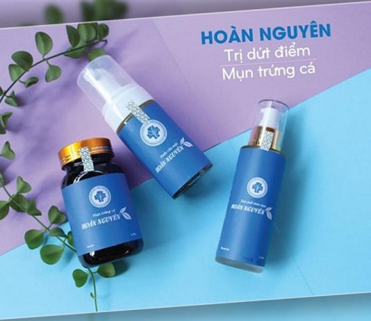 Bộ trị mụn Hoàn Nguyên gồm những gì? Giá bán, Review Webtretho Trị Mụn Hoàn Nguyên